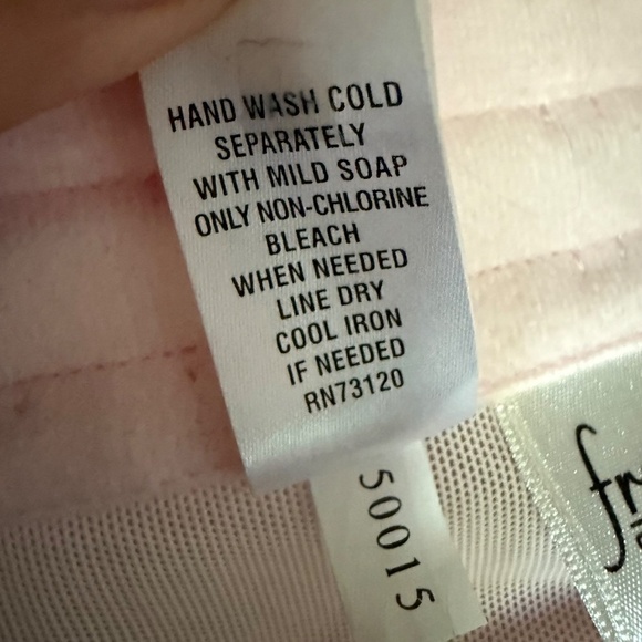 Fredrick's Of Hollywood Pink Floral Embroidered Corset Size 32 Coquette - Picture 16 of 16